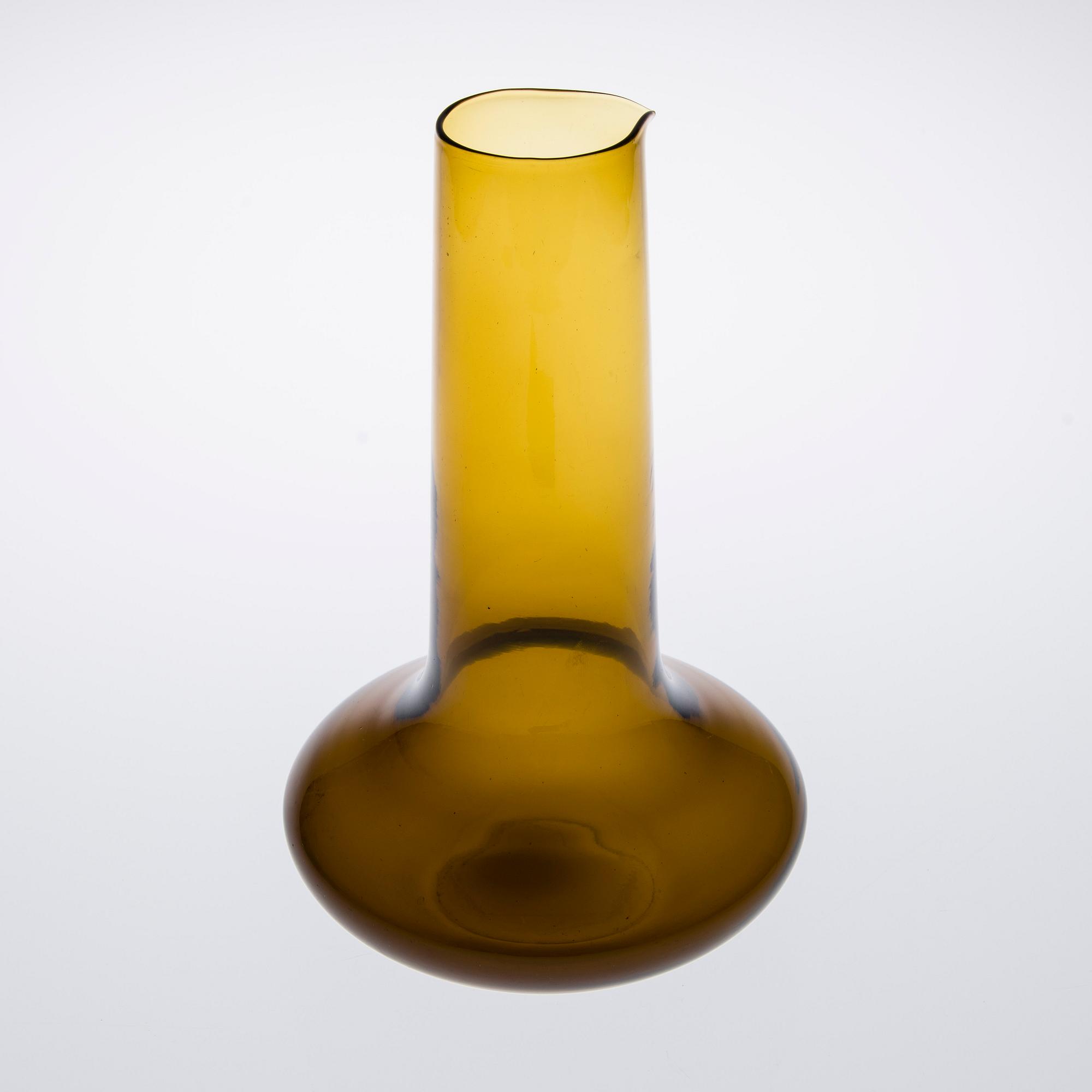 KARAFF, glas, signerad Timo Sarpaneva 2519.