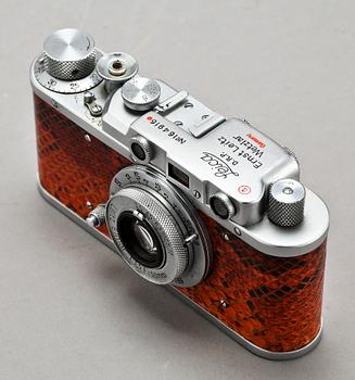 KAMERA, kopia efter Ernst Leitz (Leica), Tyskland, 1900-talets andra hälft.