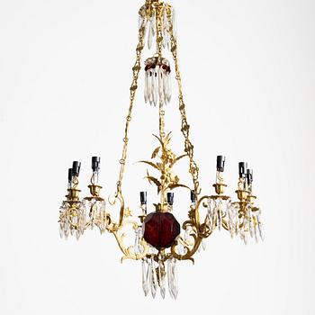 Chandelier, early 20th century.