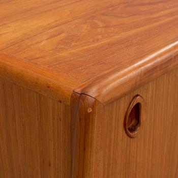 A teak veneered sideboard by H.P Hansen, IMHA, Denmark, second half of the 20th century.