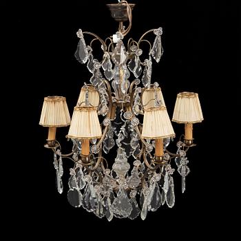 A Baroque style chandelier, first half of the 20th Century.