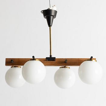 A ceiling lamp, Italy, 1960s.