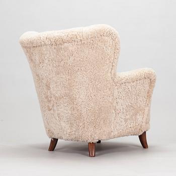 Ilmari Lappalainen, a 1950's 'Laila' armchair for Asko, Finland.