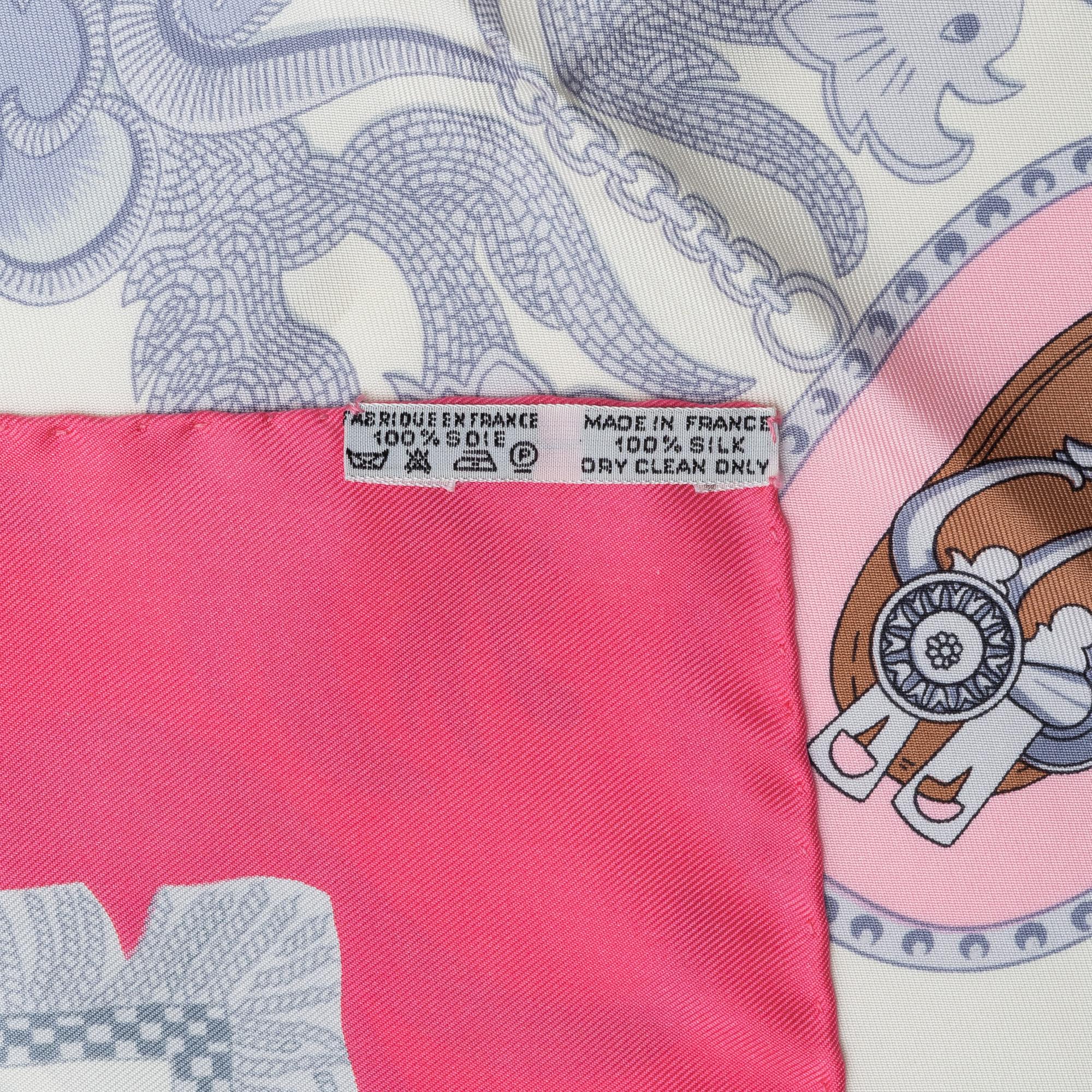 Hermès, scarf, "La Présentation".