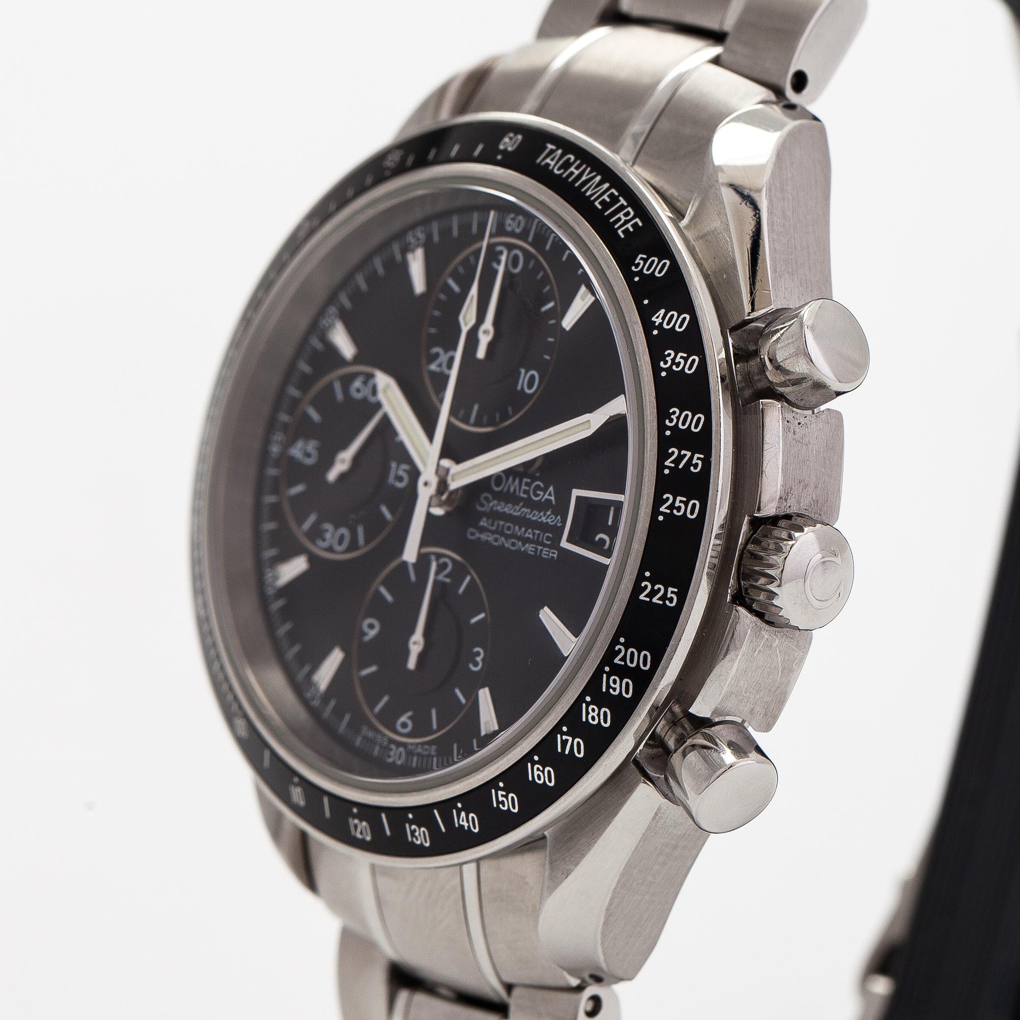 Omega Speedmaster Chronometer 100m wristwatch 40 mm. Bukowskis