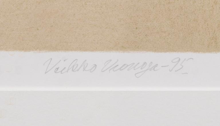VEIKKO VIONOJA, lithograph, signed and dated -95, numbered 25/100.