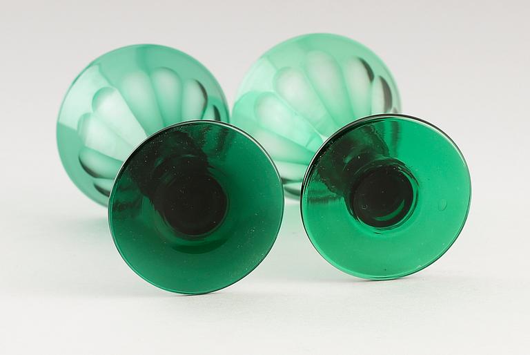 STARKVINSGLAS, 19 st snarlika, omkring år 1900.