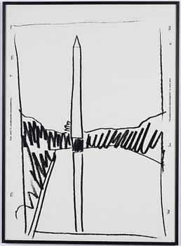 Andy Warhol, after, "Washington monument".