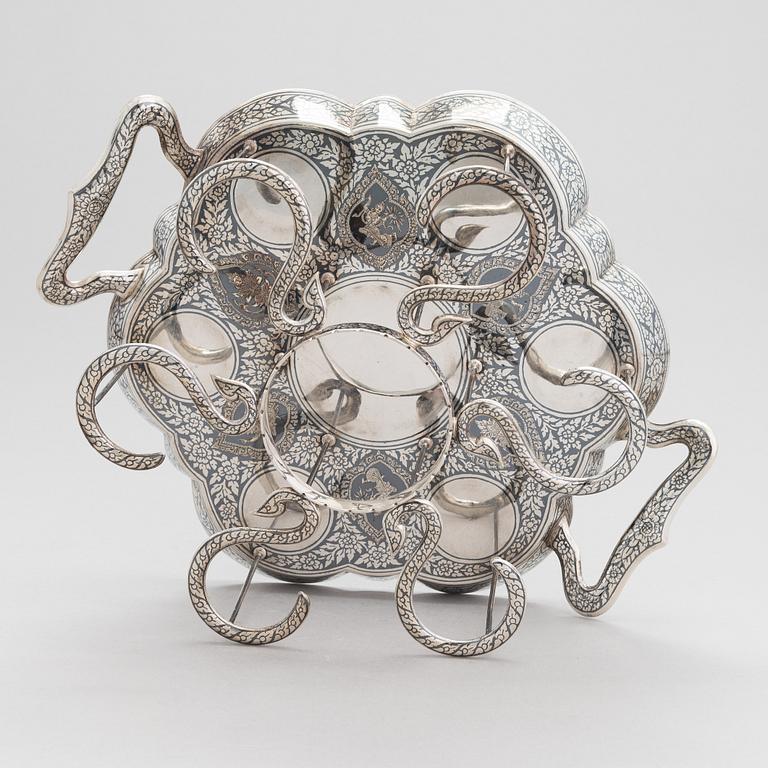 Cocktailsetti, 8 osaa, Thaimaa, 1900-luku.