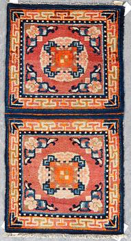 MEDITATIONSMATTA, semiantik, Kina ca 117x61 cm.