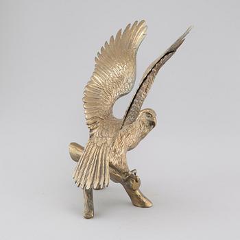 A metal sculpture from the latter half of the 20th century.