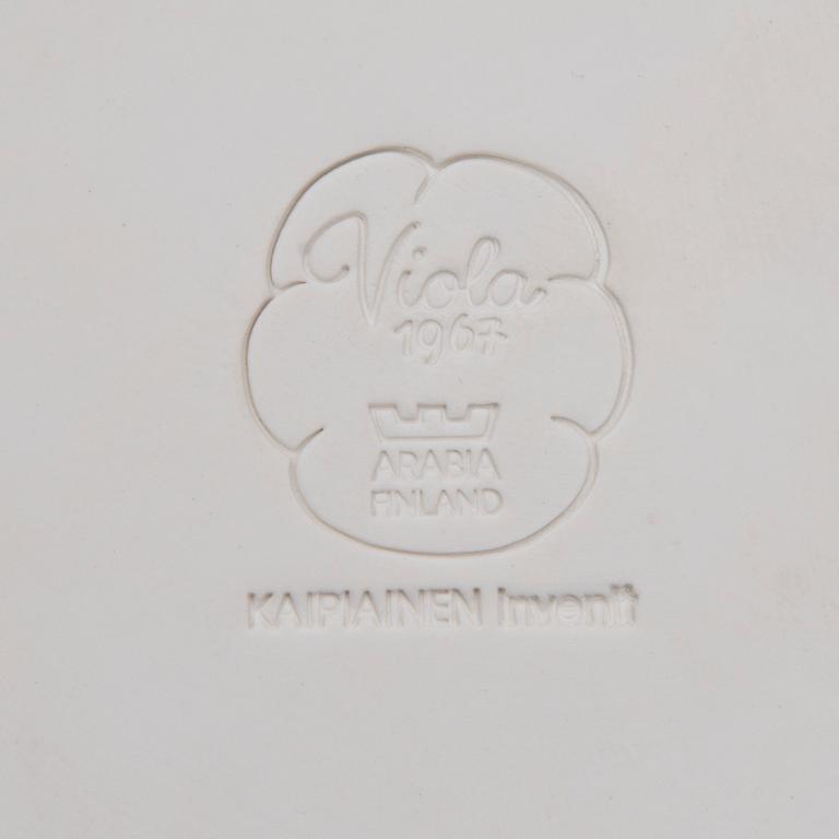 FAT, keramik, Birger Kaipiainen, märkt Viola 1967, Arabia Finland, Kaipiainen Invenit.