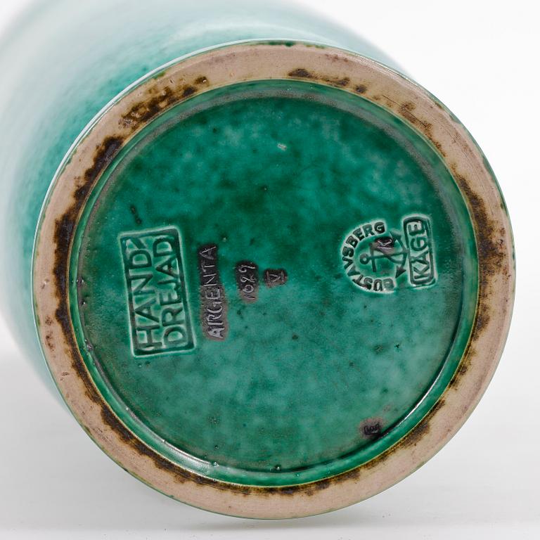 VAS, stengods, "Argenta", Wilhelm Kåge, Gustavsberg.