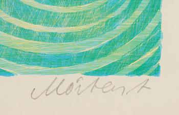 MÅRTEN ANDERSSON, färglitografi, signerad och numrerad 14 x 600.