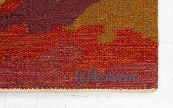 Gösta Hedström, picture tapestry, "Autumn at Lapporten", Gammelstad Handväveri.