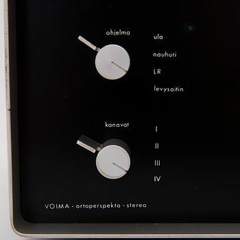 TAPIO KÖYKKÄ and YRJÖ TURKKA, VOIMA OP-3 TUBE AMPLIFIER by Voimaradio Oy 1971.