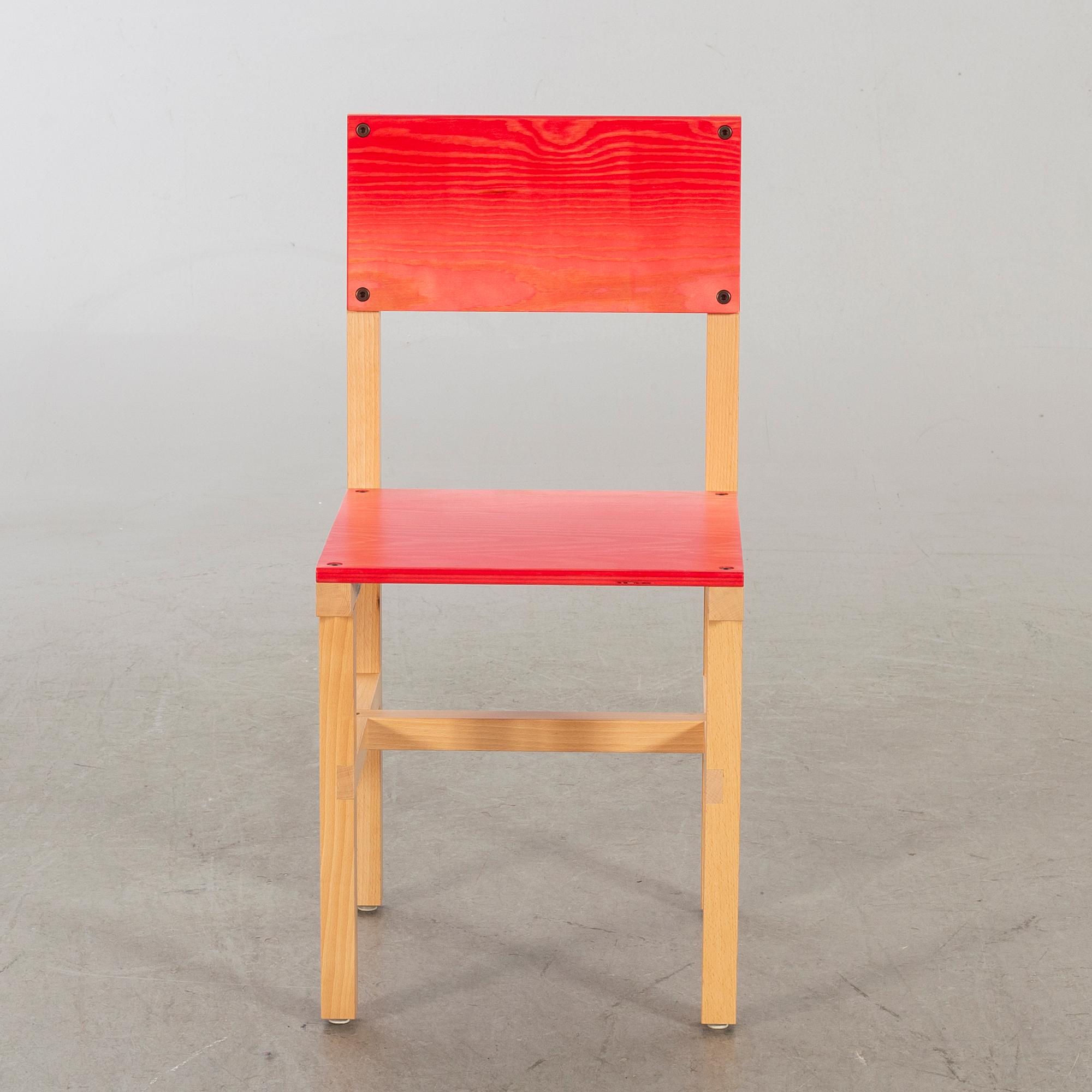 FREDRIK PAULSEN, "Röhsska"Designbaren, chair, Blå Station 2020, Chair 80/102.
