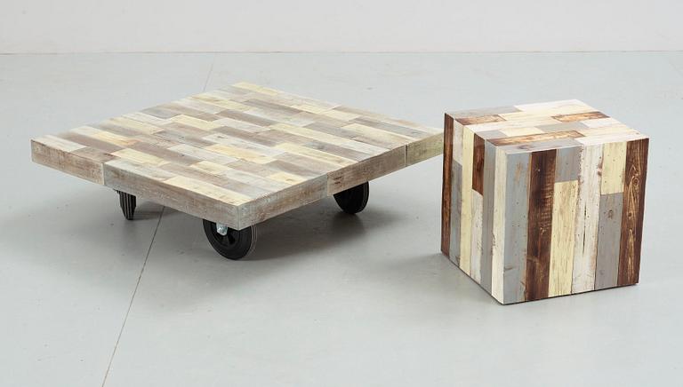 SOFFBORD samt PALL/BORD, 2000-tal.
