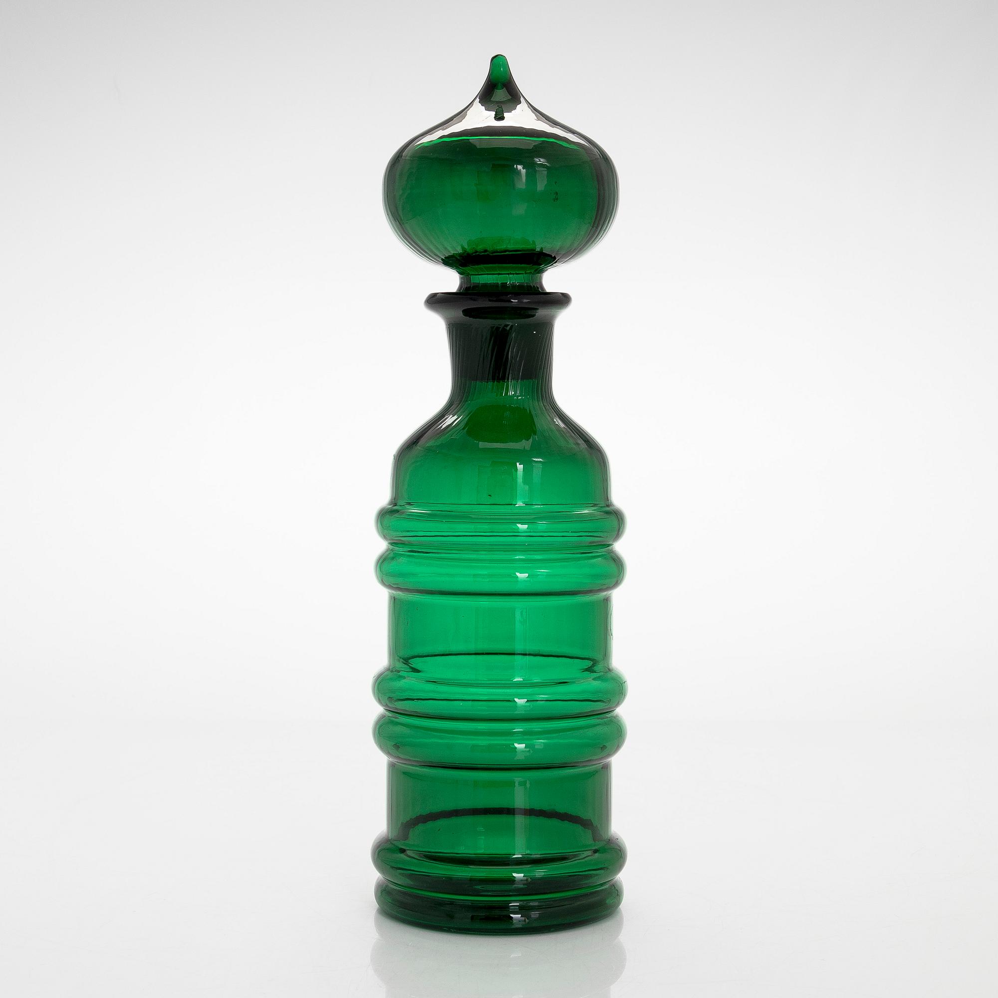 Nanny Still, karaff, "Sultan", Riihimäen Glasbruk. I produktion 1967-1969.