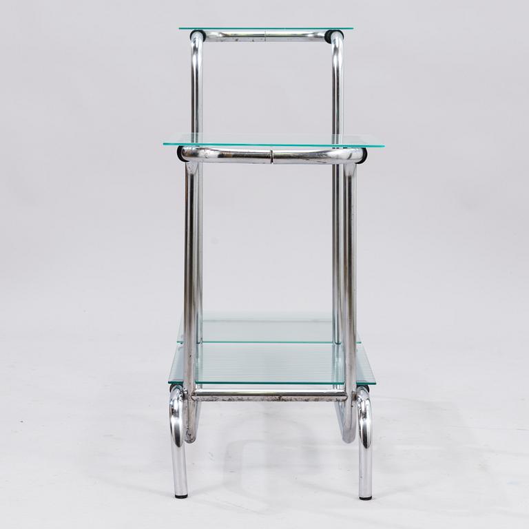 A 1930/1940's glass table / flower table.