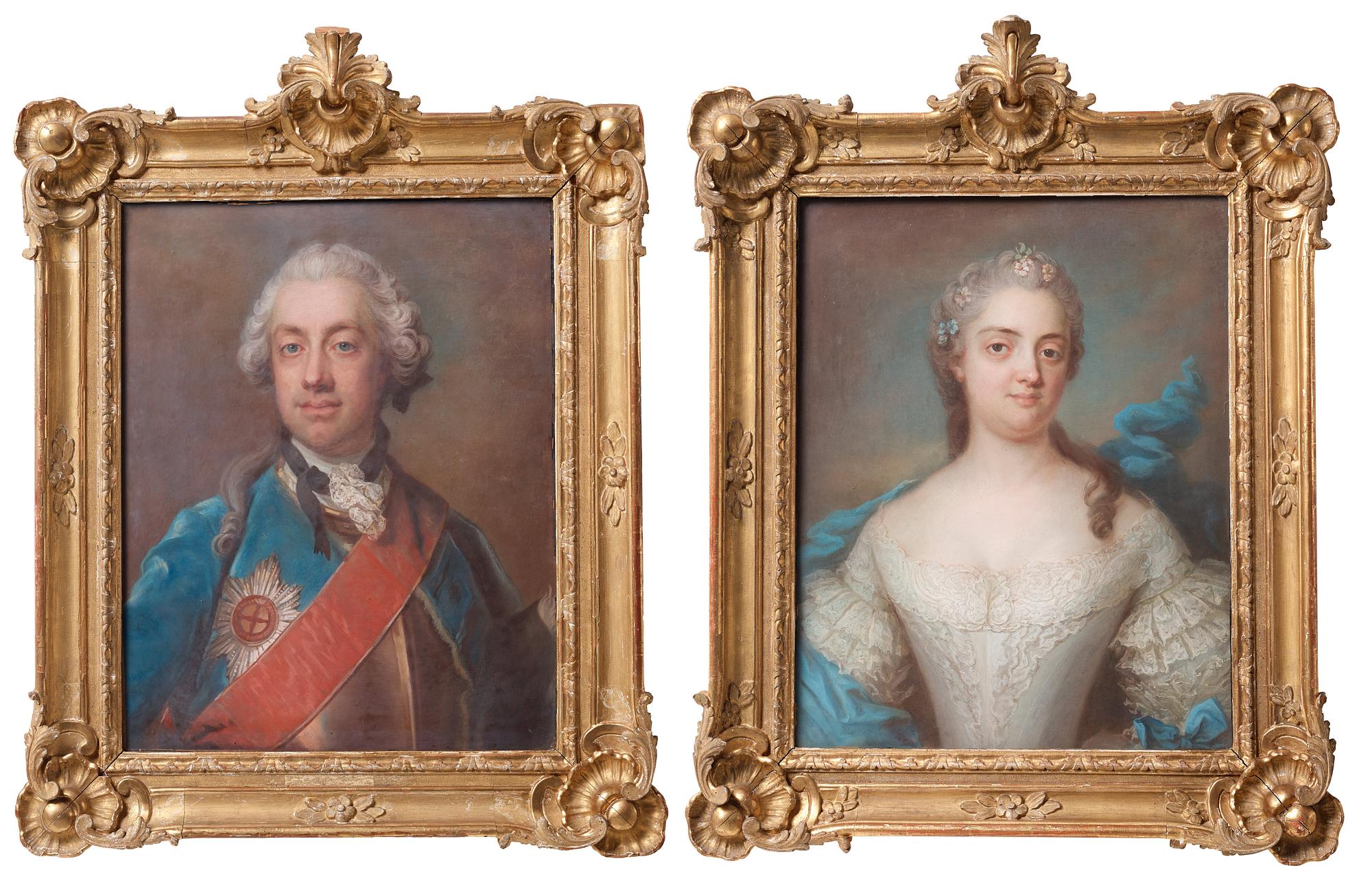 Gustaf Lundberg, Carl-Gustaf von Liewen (1722-1770) och hans maka Ulrica Eleonora Ribbing (1723-1787).