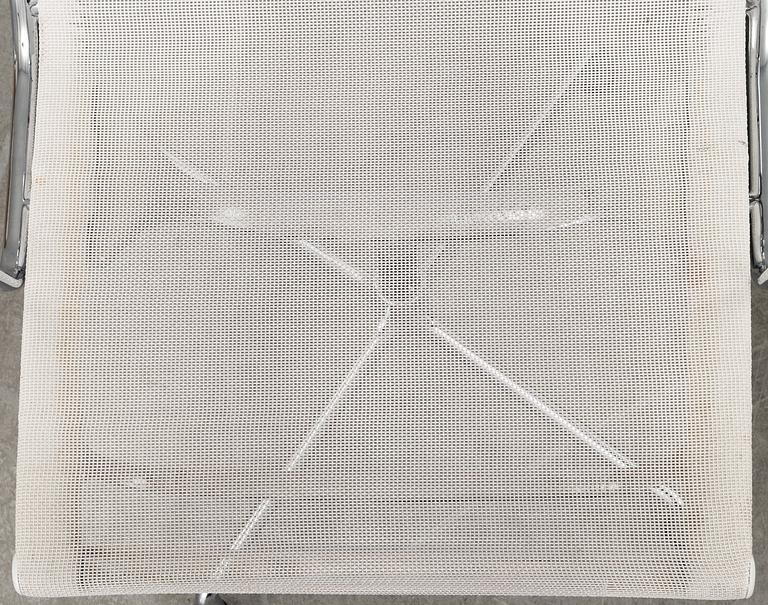 A pair of 'EA 108' desk chairs by Charles & Ray Eames for Vitra.