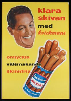 REKLAMAFFISCH, 1950-tal.