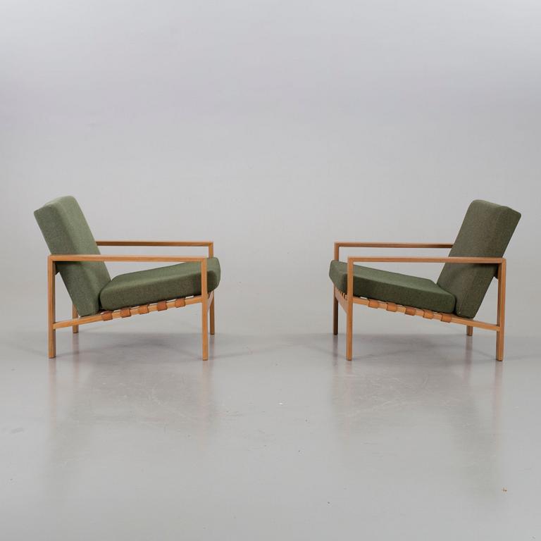 SVANTE SKOGH, A PAIR OF EASY CHAIRS BY ENGENS MÖBELFABRIK ÖRKELJUNGA 1960'S.