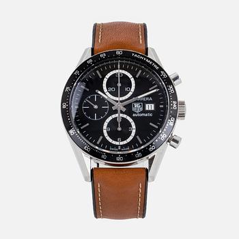 TAG HEUER, Carrera, "Tachymetre", chronograph, wristwatch, 41 mm.