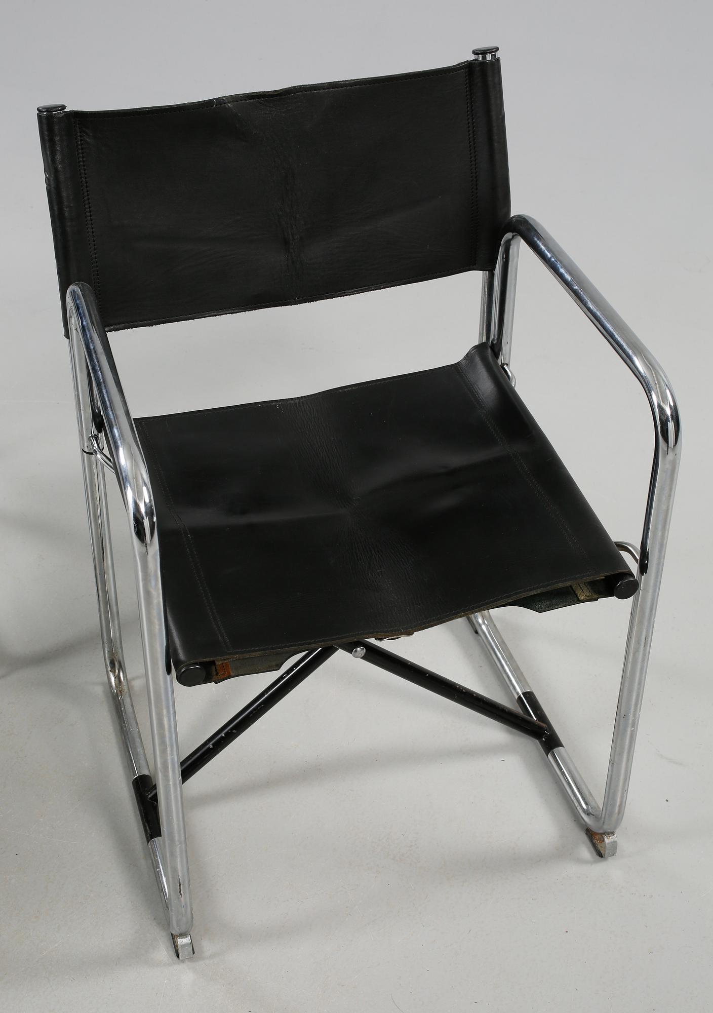 STOLAR, 2 st, "X75-2", Börge Lindau & Bo Lindekrantz, för Lammhults, 1900-talets andra hälft.