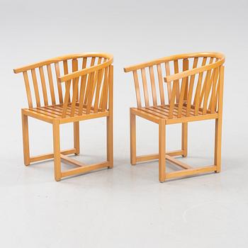 Åke Axelsson, karmstolar, 5 st, "Vaxholmaren", Gärsnäs, 1997.