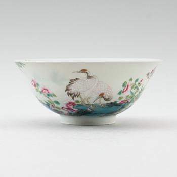 SKÅL, porslin, Kina, sannolikt 1900-tal.