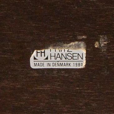 Bruno Mathsson & Piet Hein, matbord, "Superelipse" för Fritz Hansen 1900-talets andra hälft.