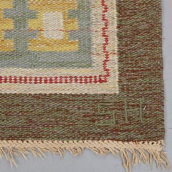 Edna Martin, MATTO, flat weave, ca 357,5 x 254 cm, signed EM SH (Edna Martin, Svensk Hemslöjd).