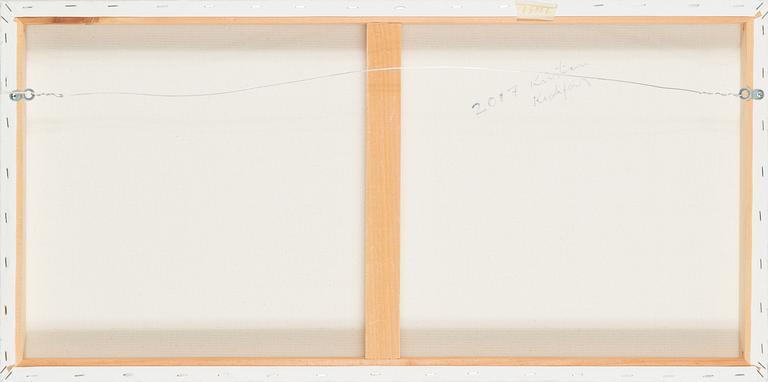 Kristian Krokfors, oil on canvas, signed and dated 2013.
