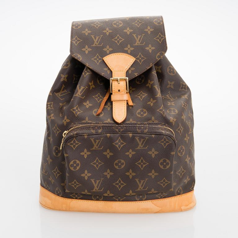 LOUIS VUITTON Monogram Canvas Montsouris GM Backpack.