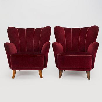 Nojatuolipari, 1900-luvun puoliväli.