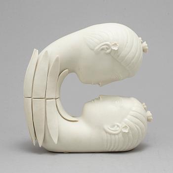 A 'Narcissus' parian figurine by Stig Lindberg.