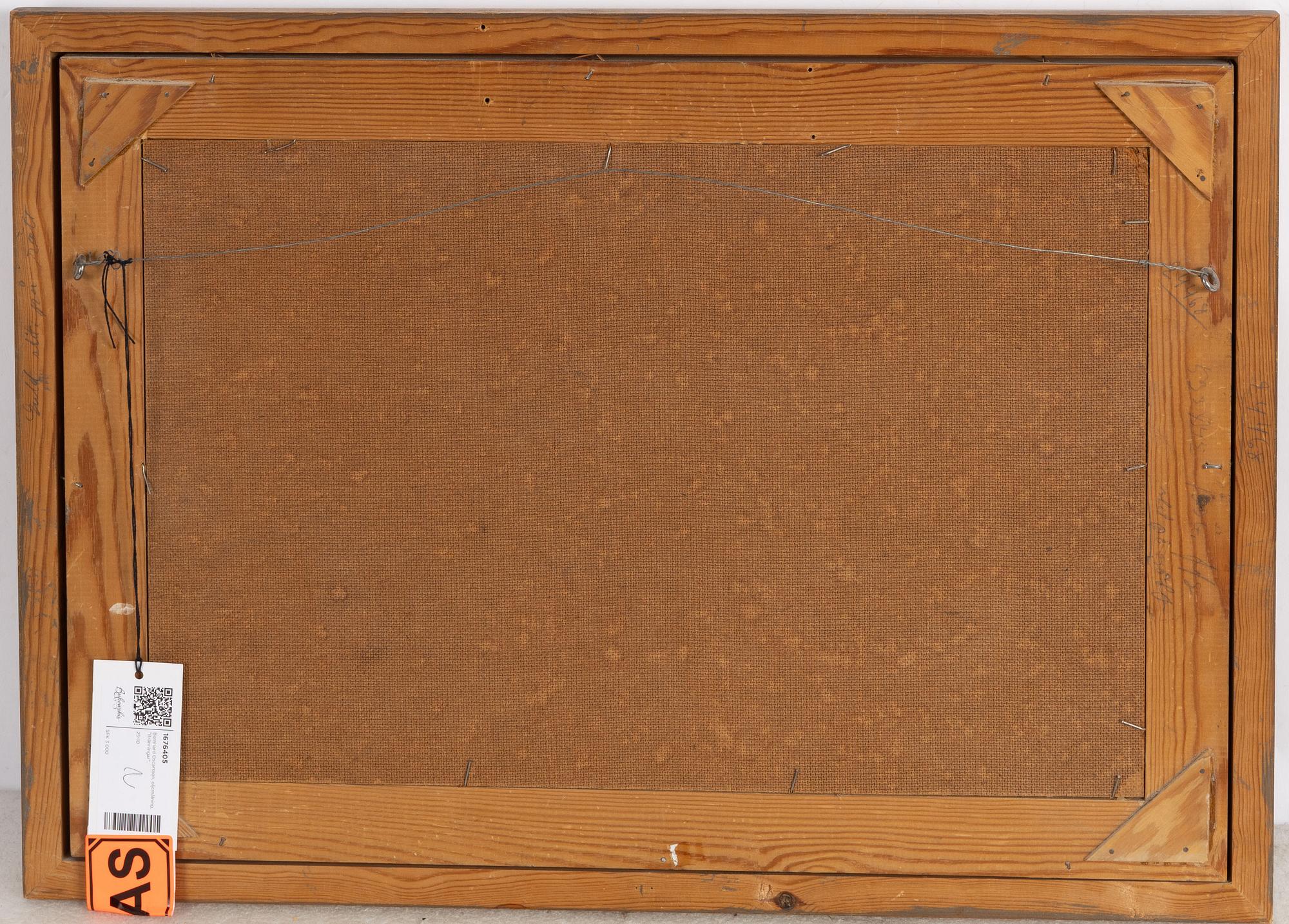 Bernhard Oscarsson, Bränningar.