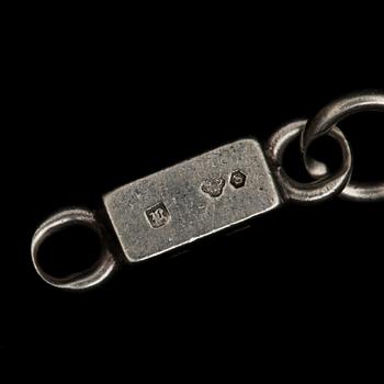 ARMLÄNK, Wiwen Nilsson, sterlingsilver, Lund 1957.