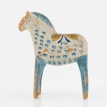 A 'Dala' horse, Sweden, early 20th century.