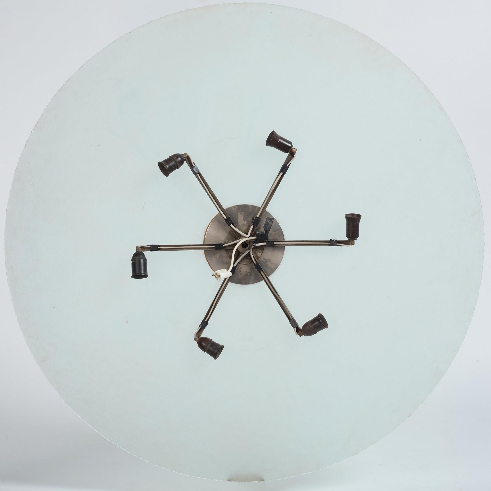 Swedish Modern, monumentala plafonder, ett par, 1930-tal.