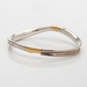 Minas Spiridis, armring, silver, Georg Jensen.