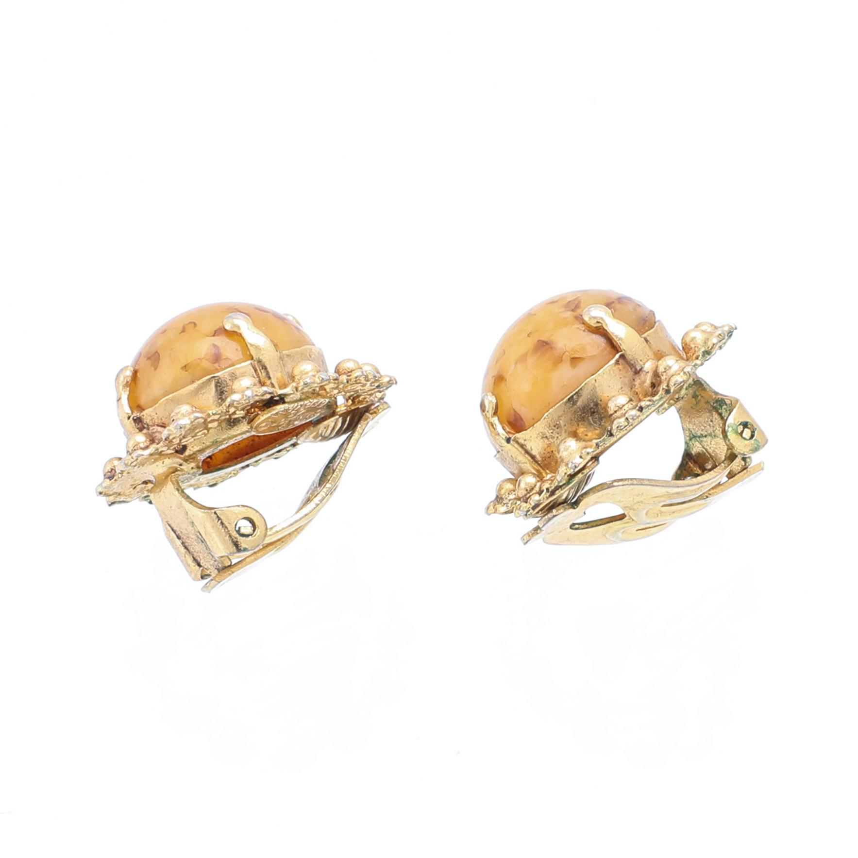 Christian Dior, collier och örhängen ett par 1960-tal.