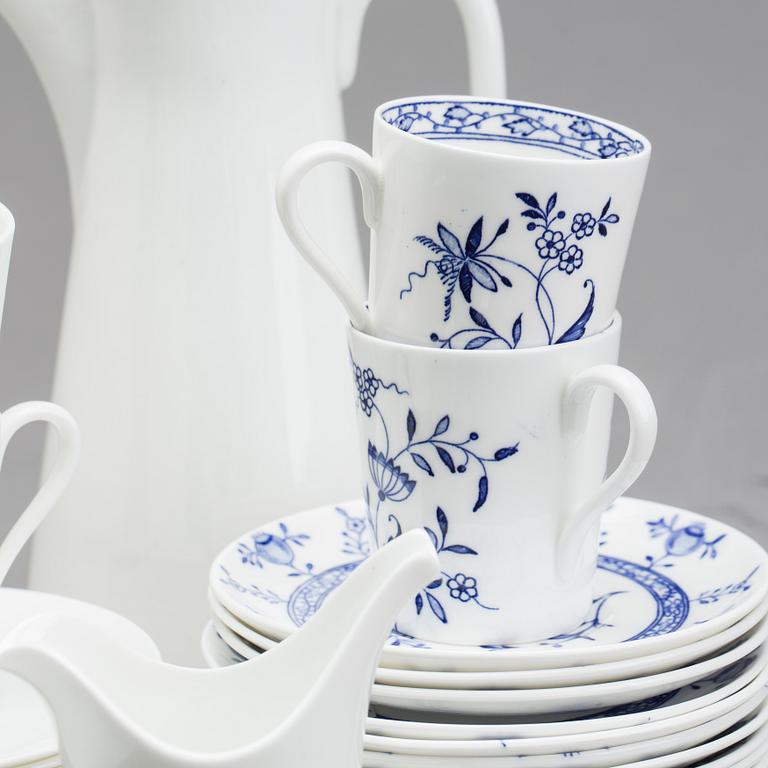 STIG LINDBERG, kaffeservis, porslin, "Dresden" Gustavsberg, 27 delar.