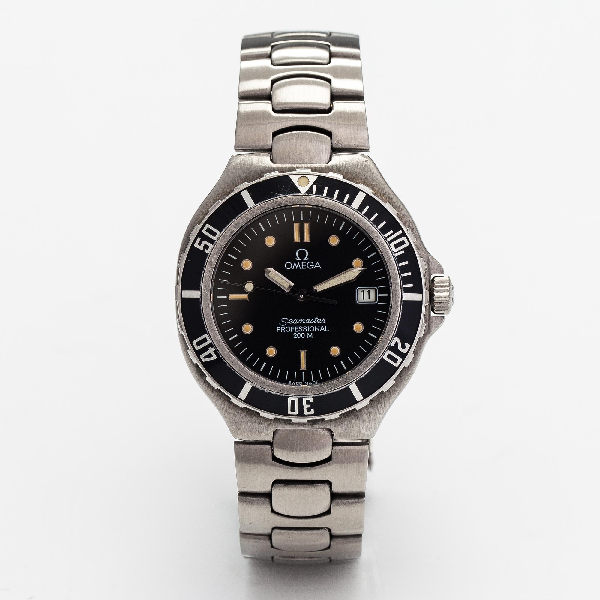 Omega, Seamaster, 200m, "Pre-Bond", armbandsur, 38 mm.