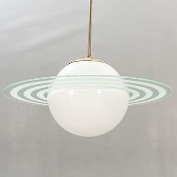 Ceiling lamp, "Saturn", 1940s.