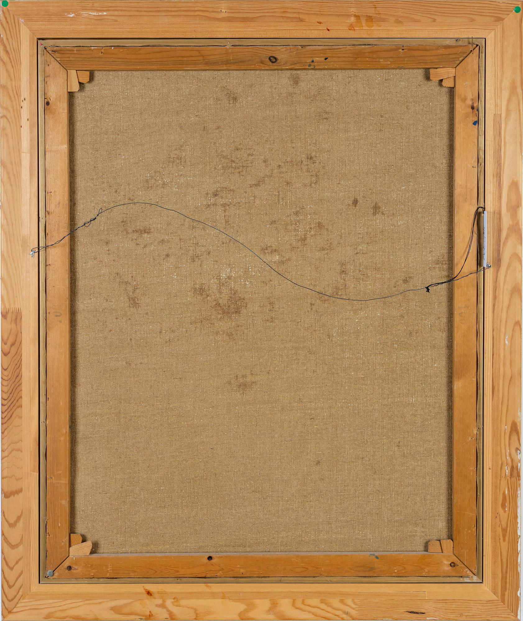 Albin Amelin, olja på duk, signerad och daterad -55?.