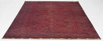 Carpet, Afghan, Khan Mohammadi, approx. 292 x 201 cm.