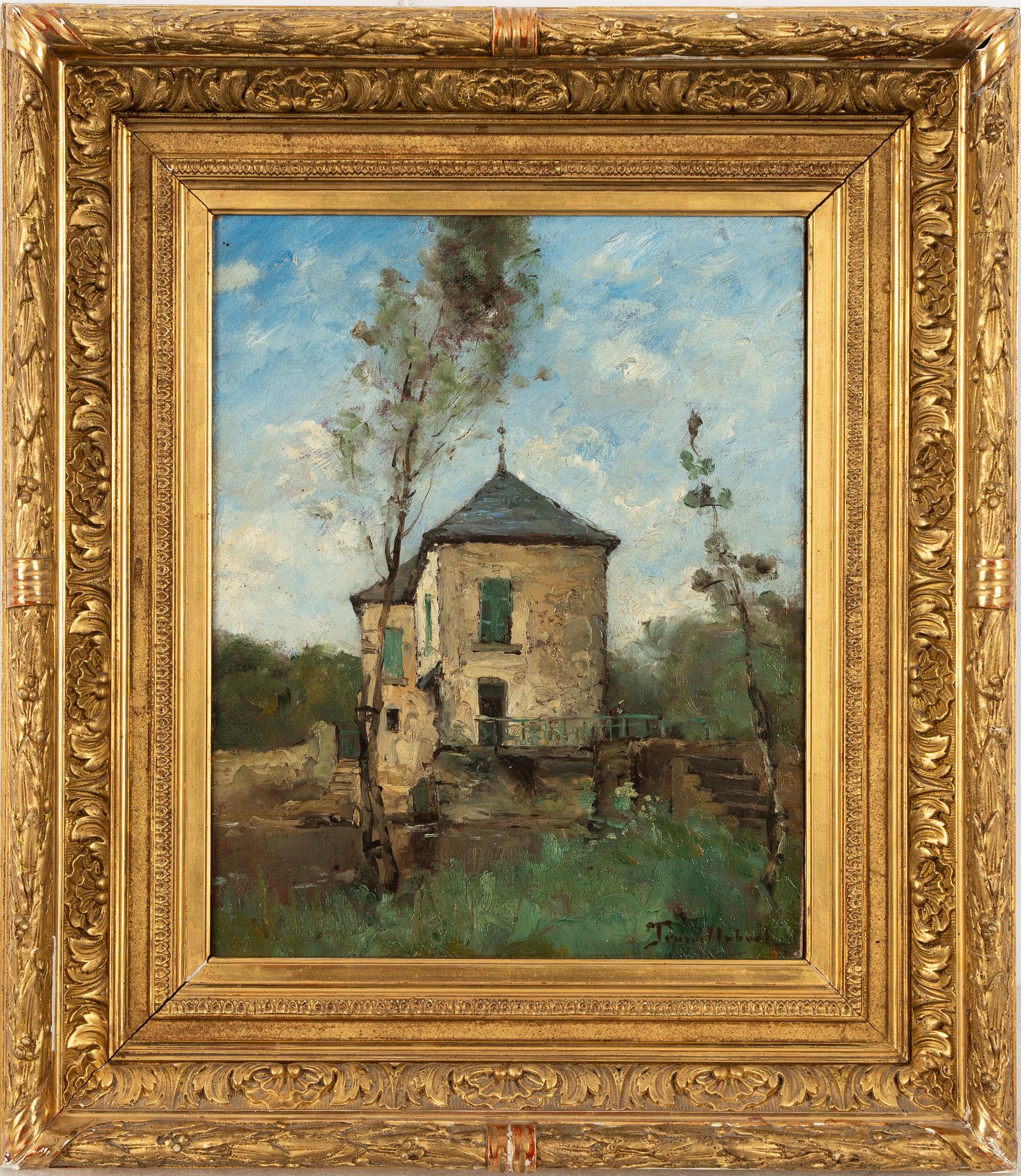 Paul Désiré Trouillebert, Sunlit House.